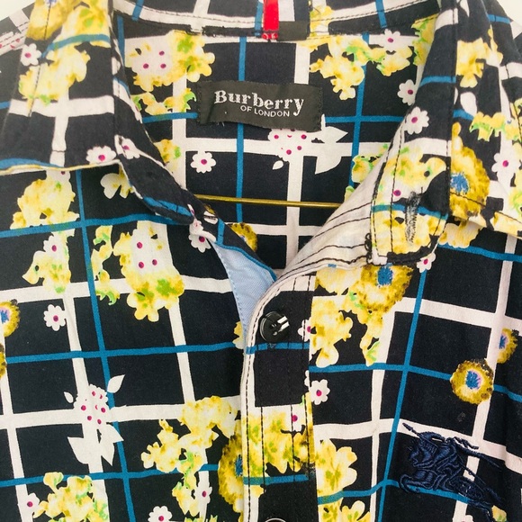 Awesome Floral Burberry of London Men’s Shirt - Picture 1 of 8